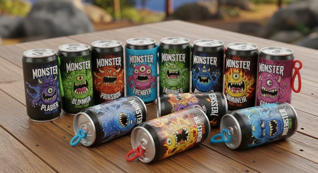 Mini & Portable Monster Cans