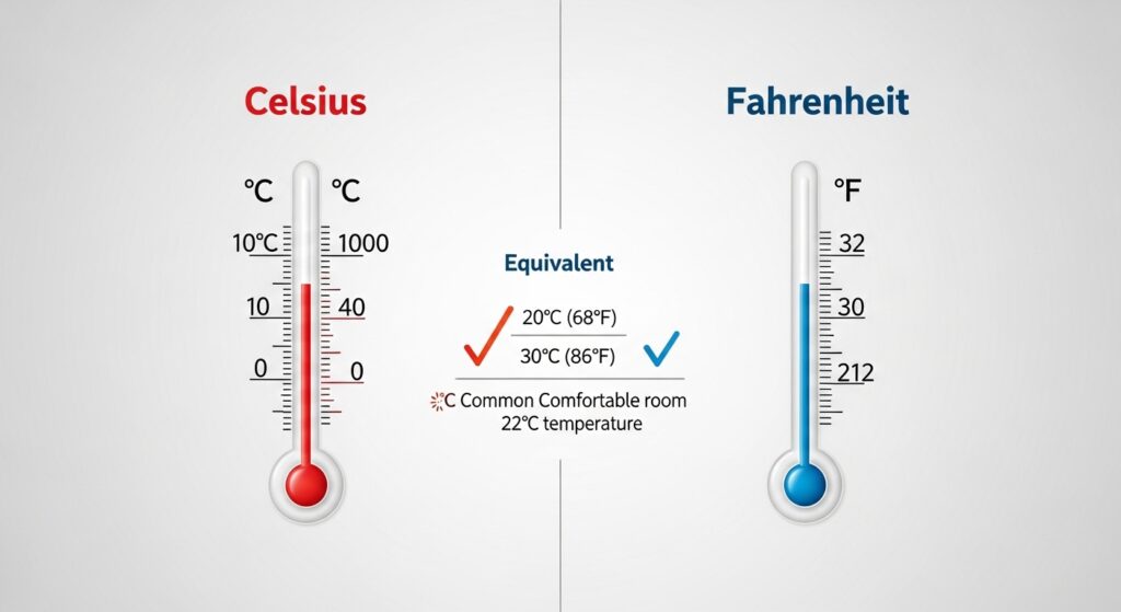 Celsius vs Fahrenheit