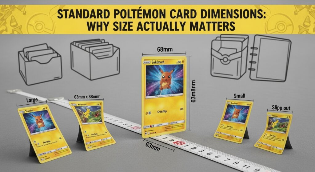 Pokémon Card Dimensions
