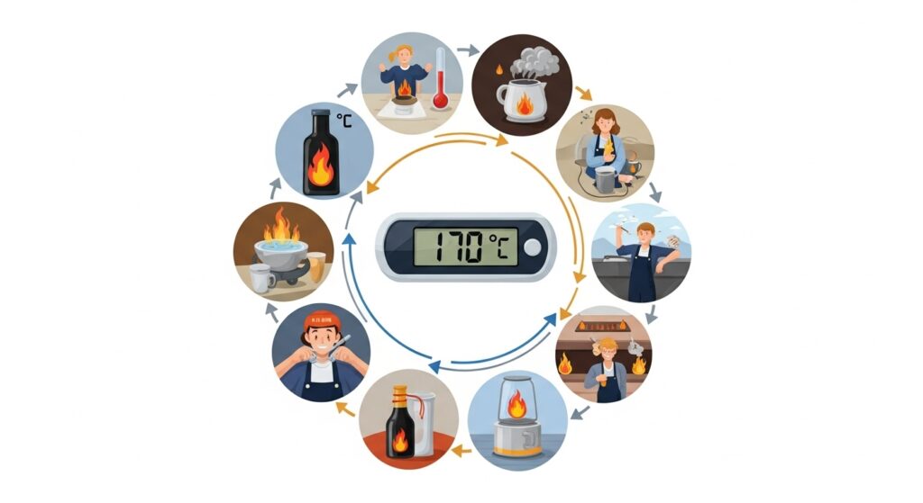 170 Degrees Celsius in Everyday Life