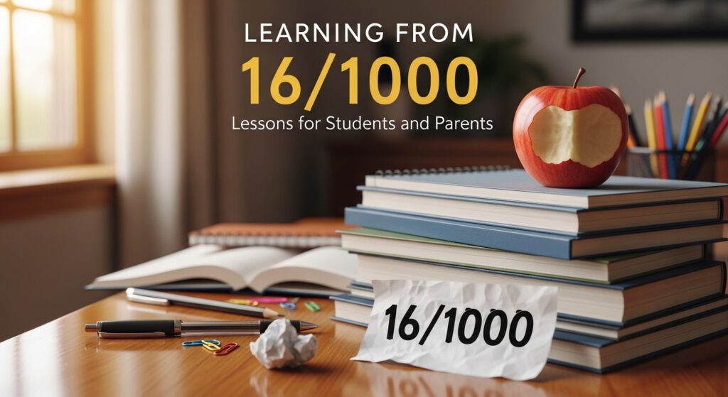 Learning from 16/1000