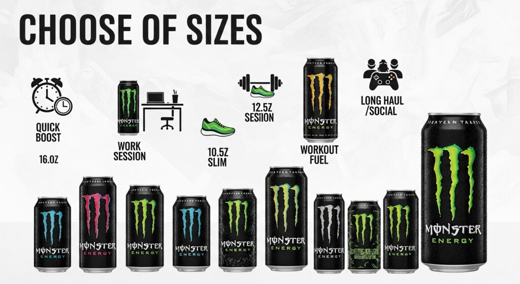 Monster Can Size for You