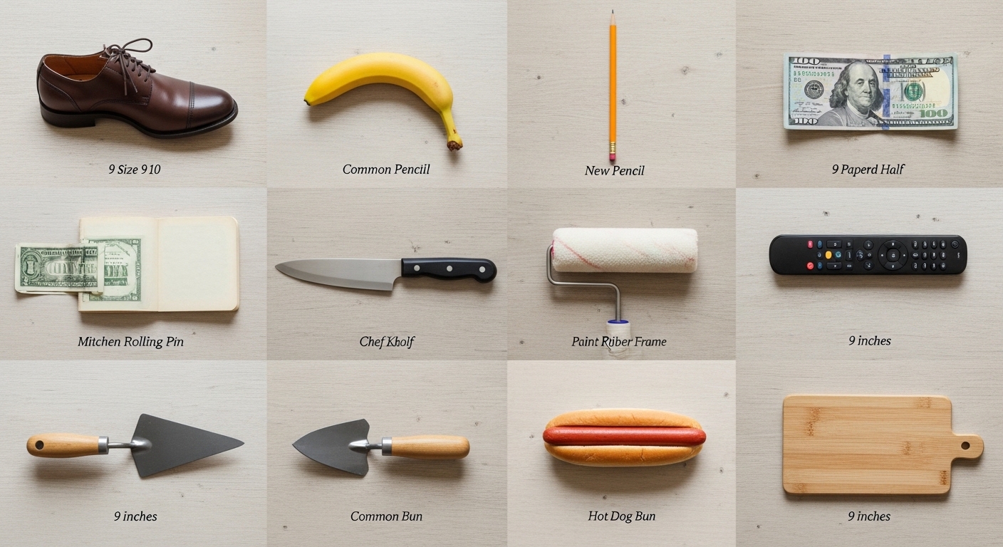 12 Common Things That Are 9 Inches