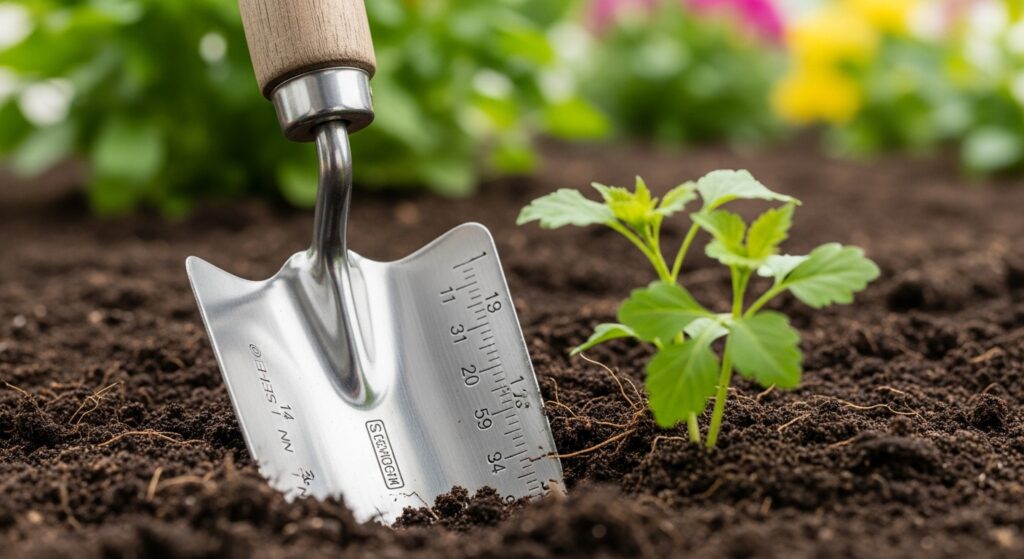 Garden Trowel Dig & Measure