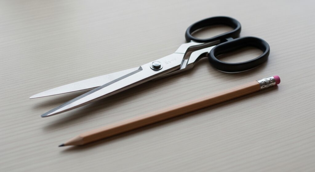 Standard Scissors & Pencil