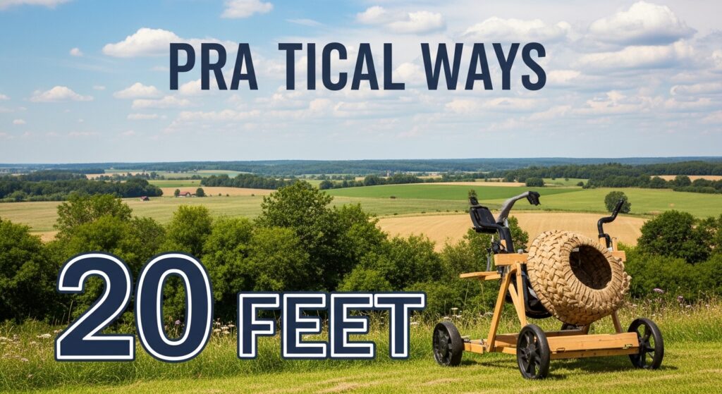 Practical Ways to Experience 20 Feet