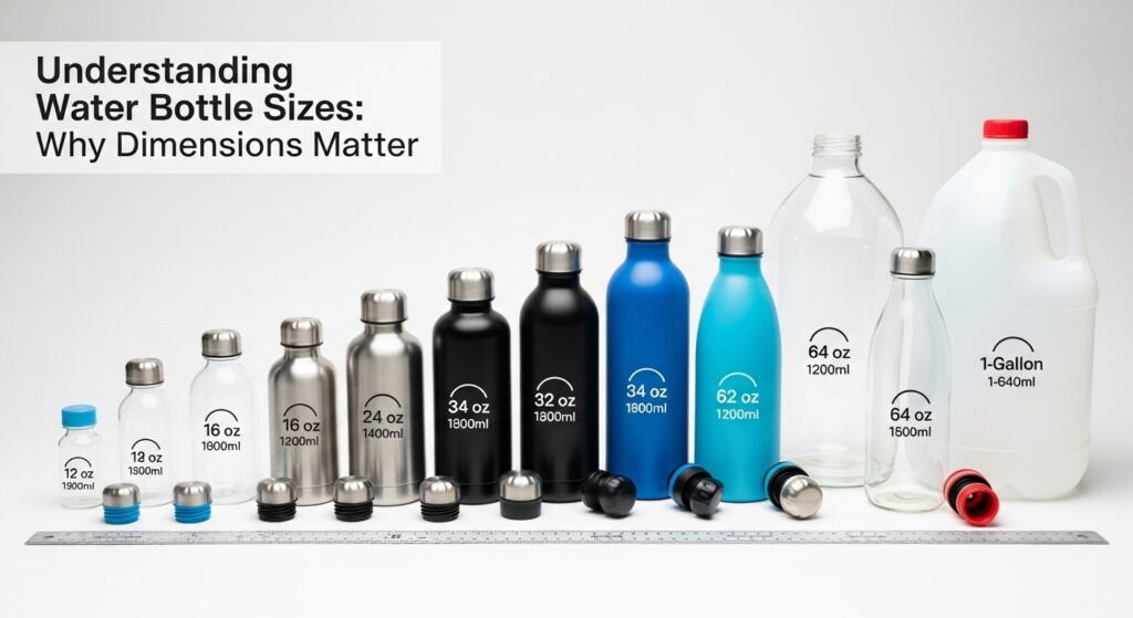 Water Bottle Sizes