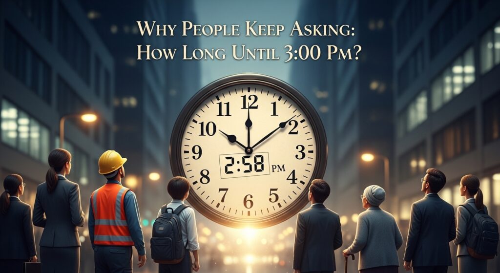  How Long Until 3:00 PM?
