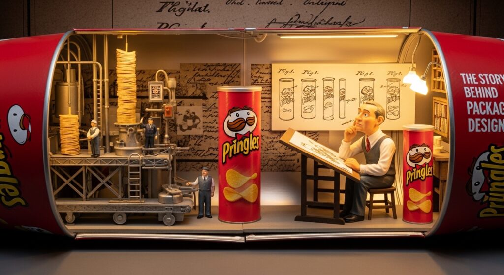 Behind Pringles Packaging Design