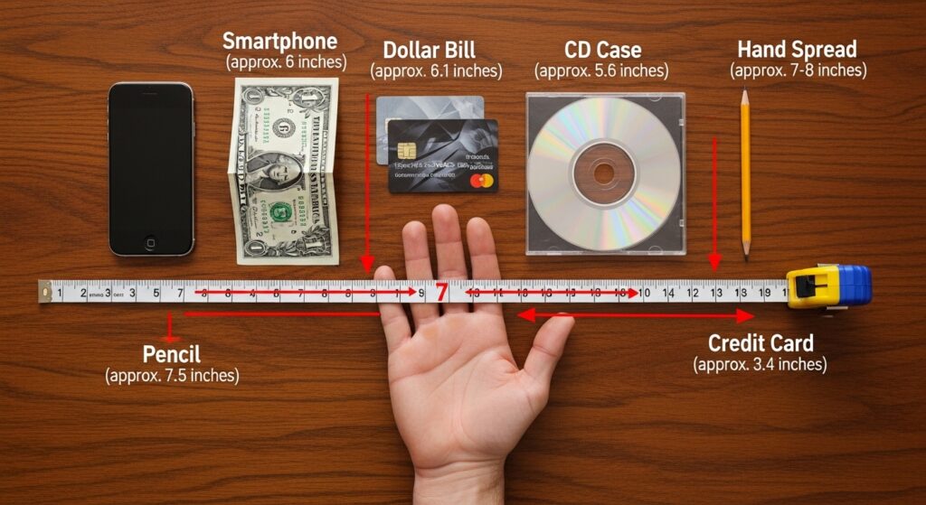 7 Inches Without a Ruler