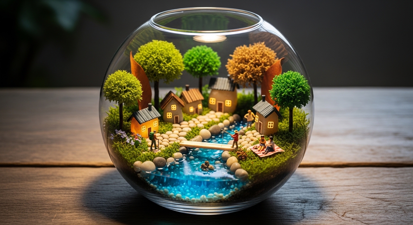 A Tiny World Called 6 inches