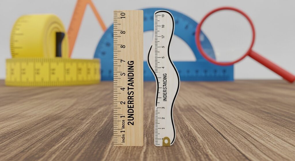 8 inches long in a Visual Measurement World